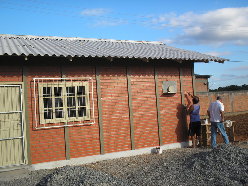 Casa entregue Resgate Construções