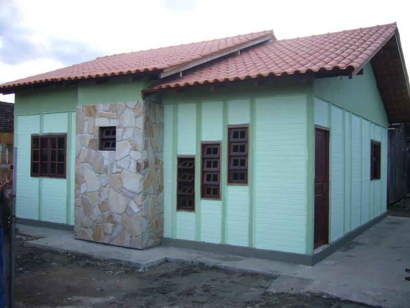 Casa pré-moldada Resgate Construções