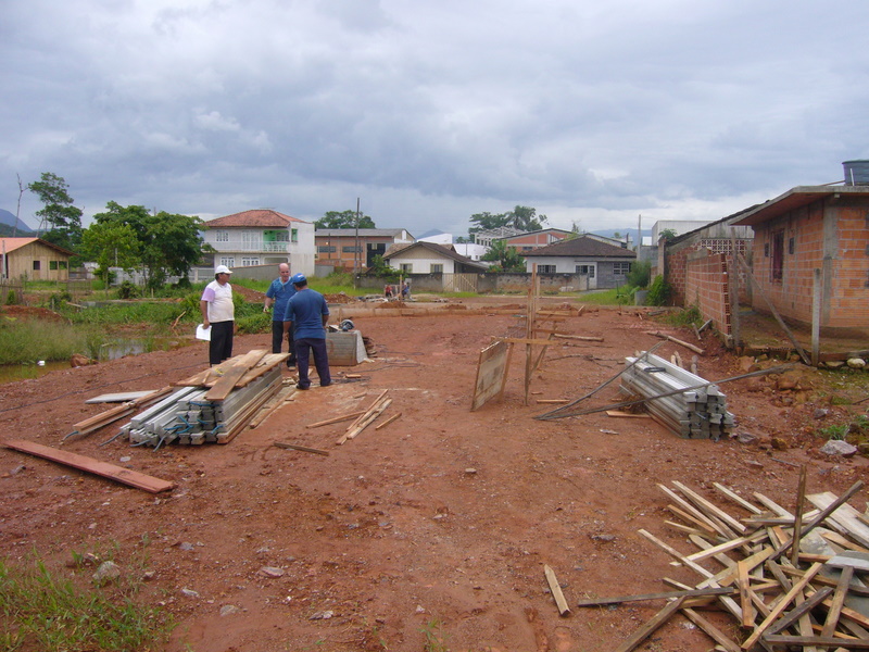 Obra em andamento Resgate Construções